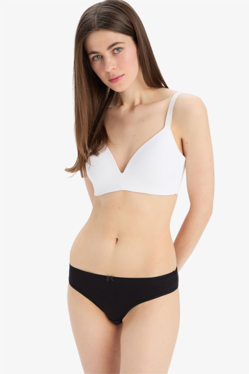 نساء أسود عبوة كيلوت سليب Fall in Love من من 3 قطع