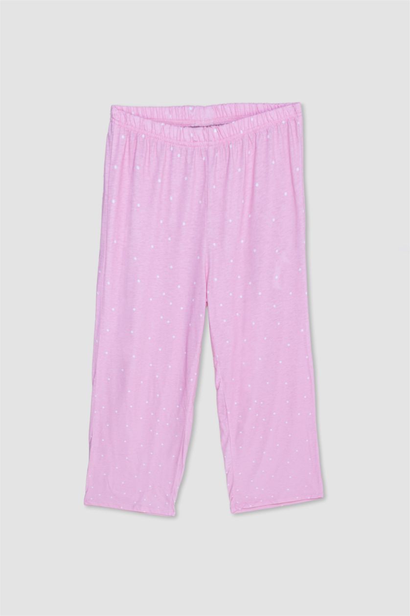 WOMAN Pink Fall in Love Regular Fit Half Sleeve 2 Piece Set