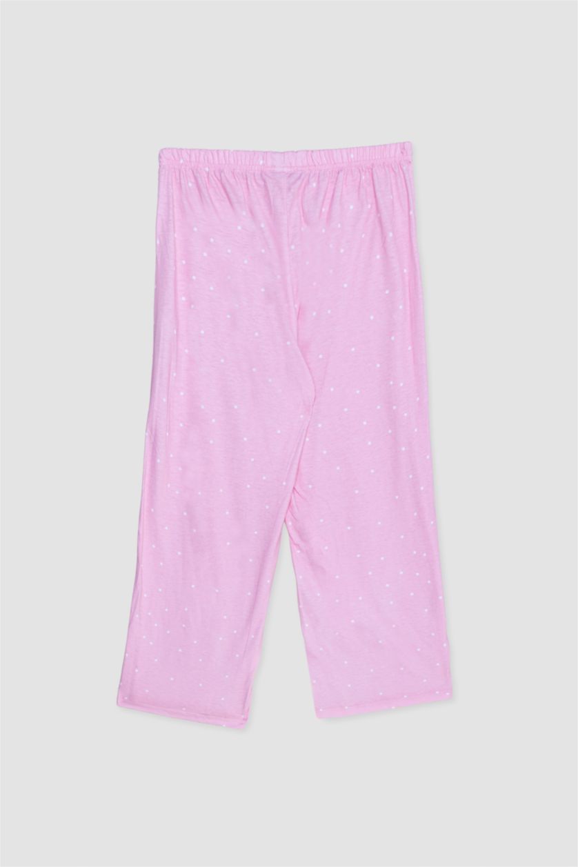 WOMAN Pink Fall in Love Regular Fit Half Sleeve 2 Piece Set