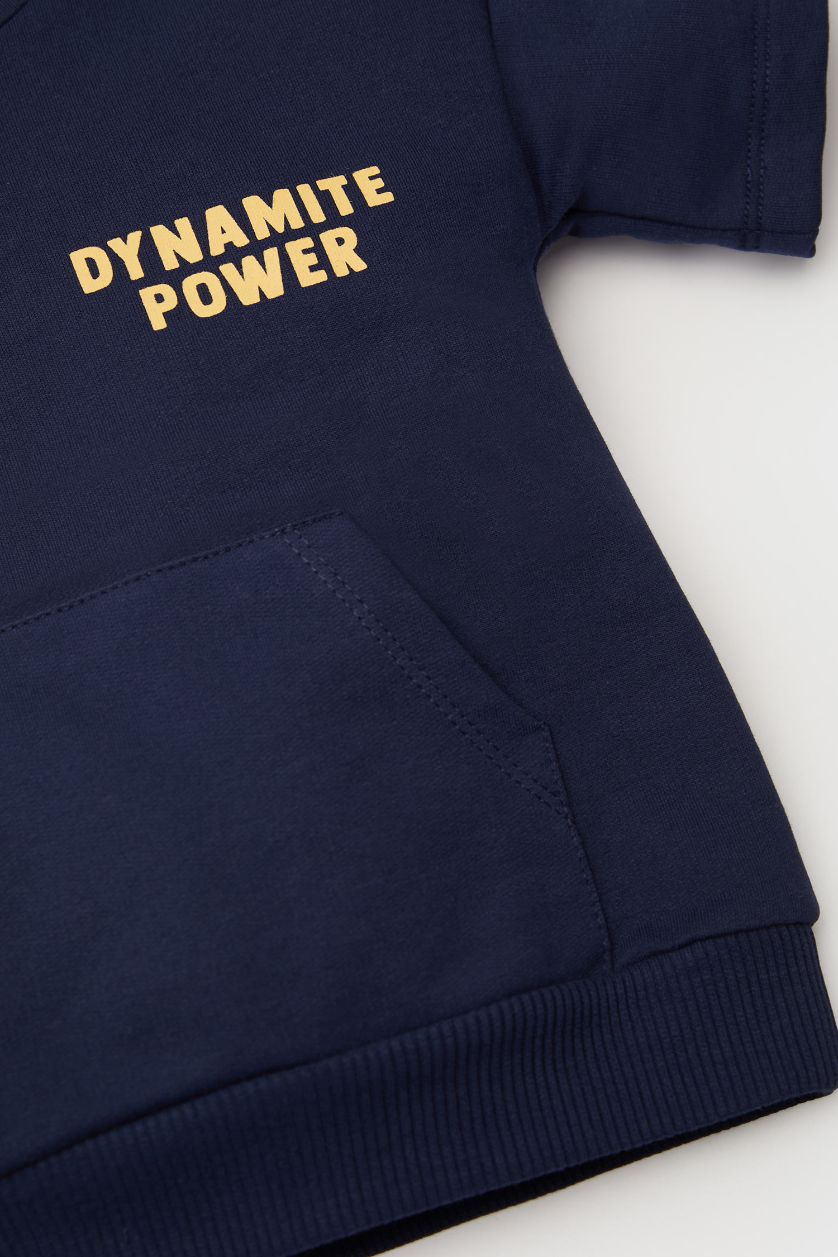 Baby Boy NAVY Boy Baby Printed Hoodie Sweatpants 2 Piece Set