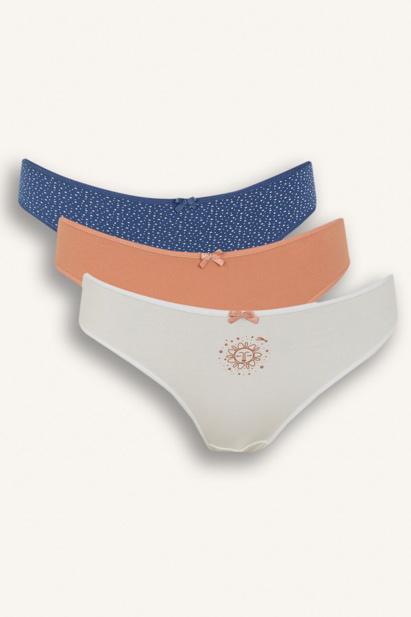 حريمي نيلي كلوت سليب نيلي Fall in Love من - 3 قطع