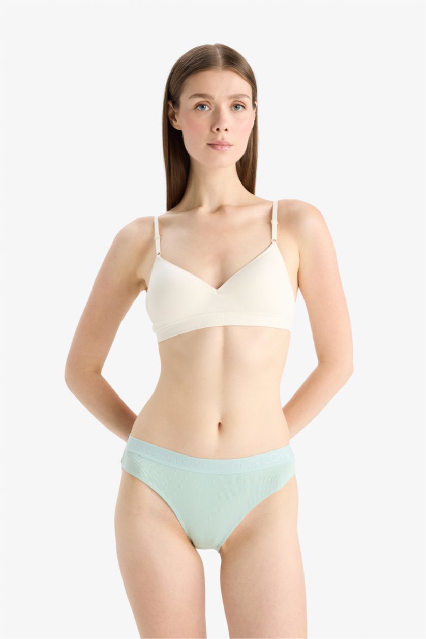 WOMAN Mint Ribana Panties Set - 3 Pieces