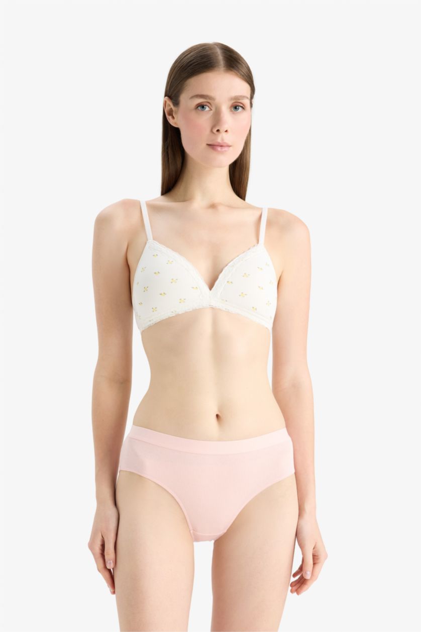 WOMAN Light Pink Ribana 3 Piece Slip Panties