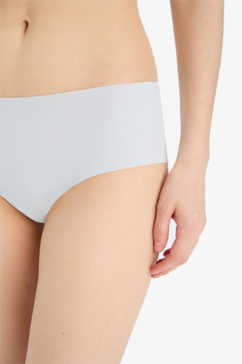 WOMAN Light Blue Fall in Love Micro 3 Piece Hipster Panties