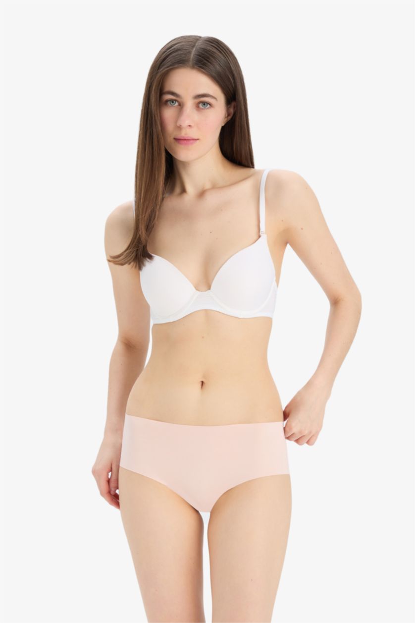 WOMAN Light Blue Fall in Love Micro 3 Piece Hipster Panties