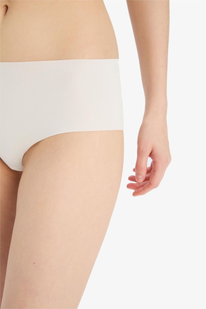 Woman Brown Fall in Love Micro 3 Piece Hipster Panties