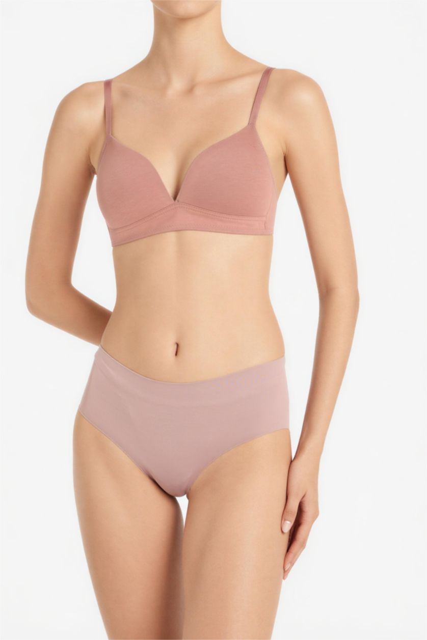 Kadın Gülkurusu Micro 3'lü Hipster Külot