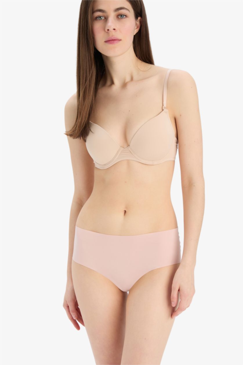 Kadın Pembe Micro 3'lü Hipster Külot