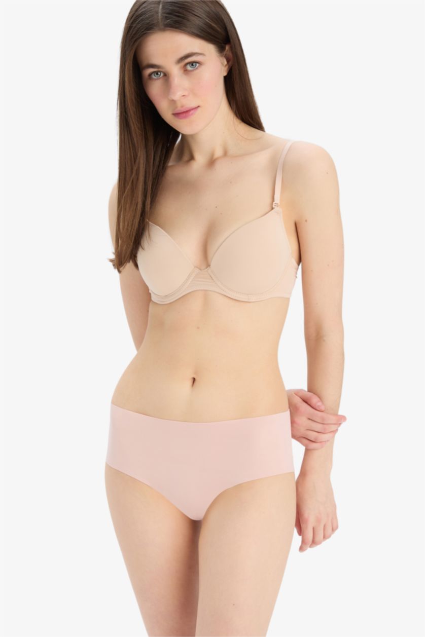 Kadın Pembe Micro 3'lü Hipster Külot