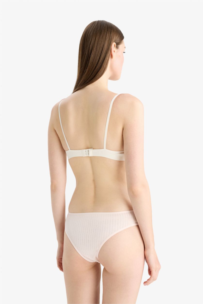 Kadın Koyu Pembe 3'lü Brazilian Külot