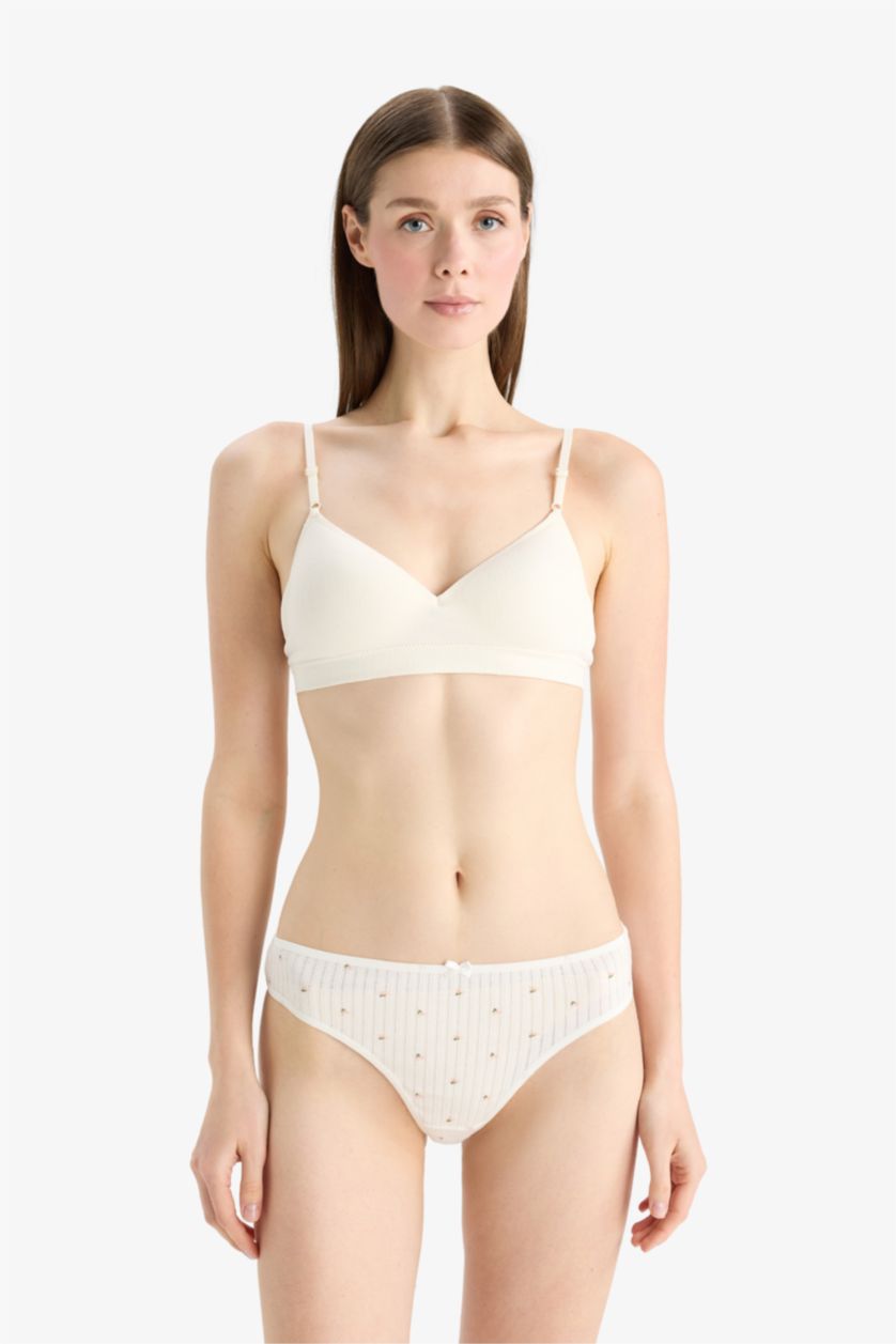 Kadın Koyu Pembe 3'lü Brazilian Külot