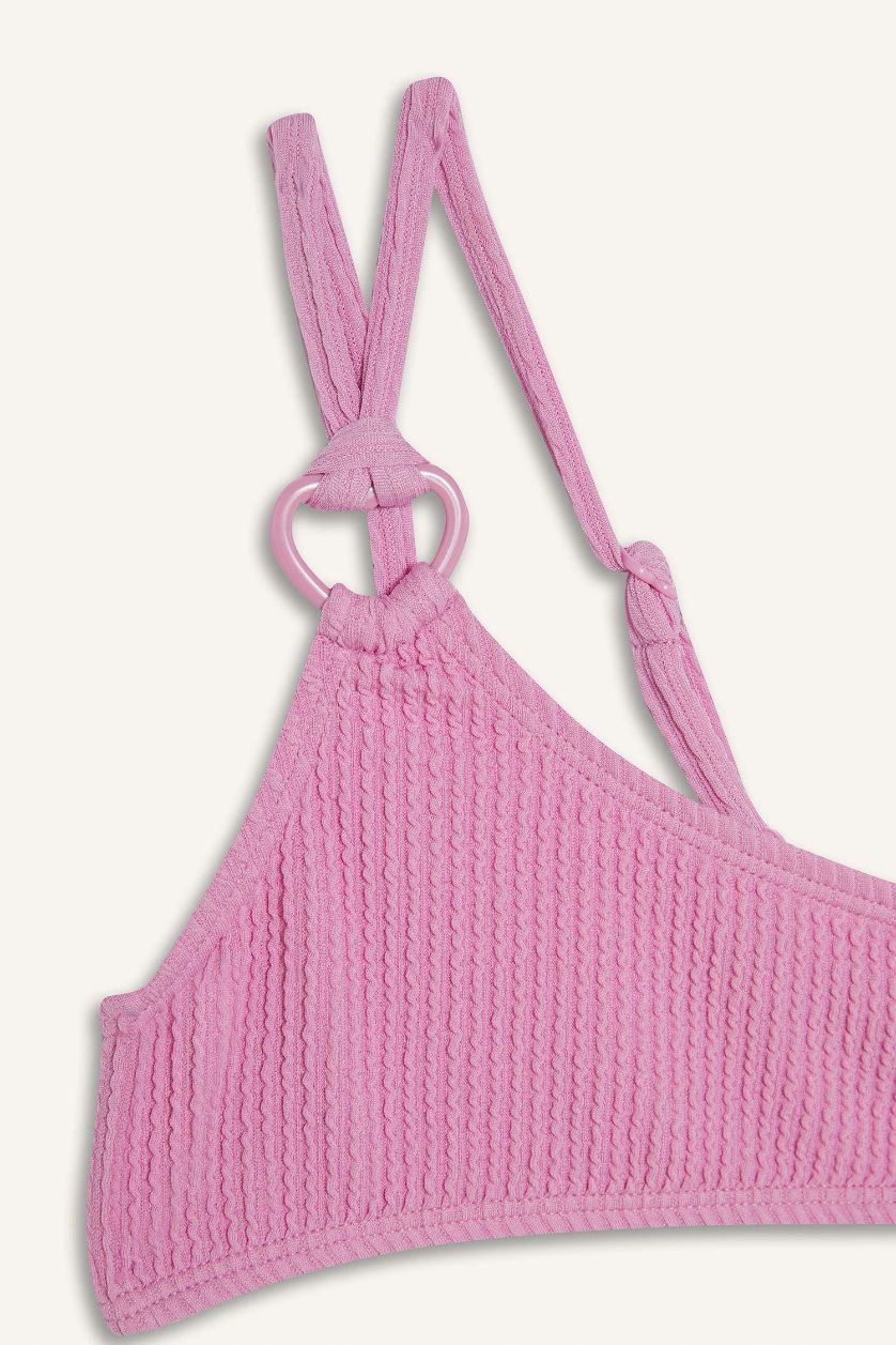 Kız Çocuk - Genç Kız Pembe Bikini Takımı Kız Çocuk