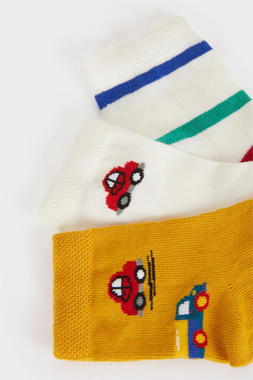 BÉBÉ GARÇON Karma Lot de 3 paires de Chaussettes longues antidérapantes pour bébé garçon