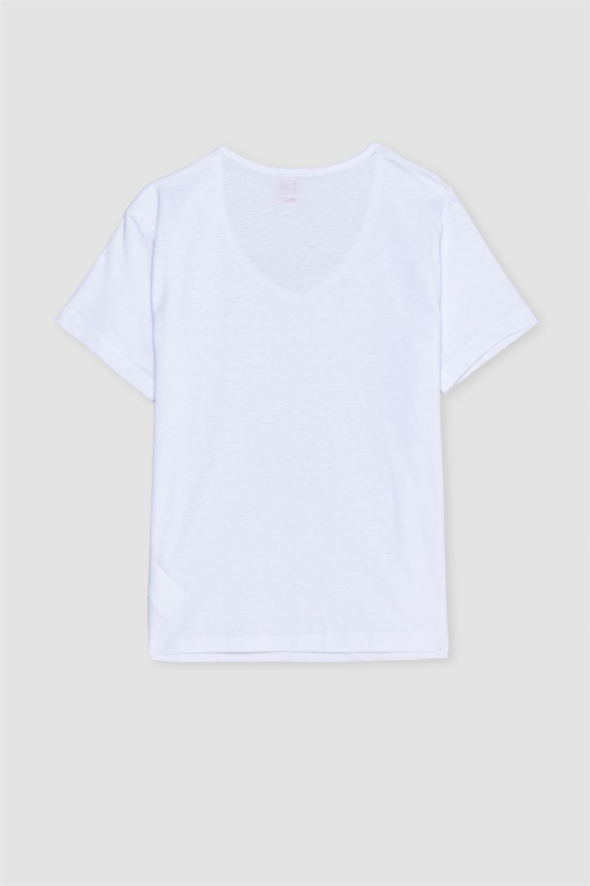 WOMAN Mint Fall in Love Regular Fit Short Sleeve 2 Piece Set