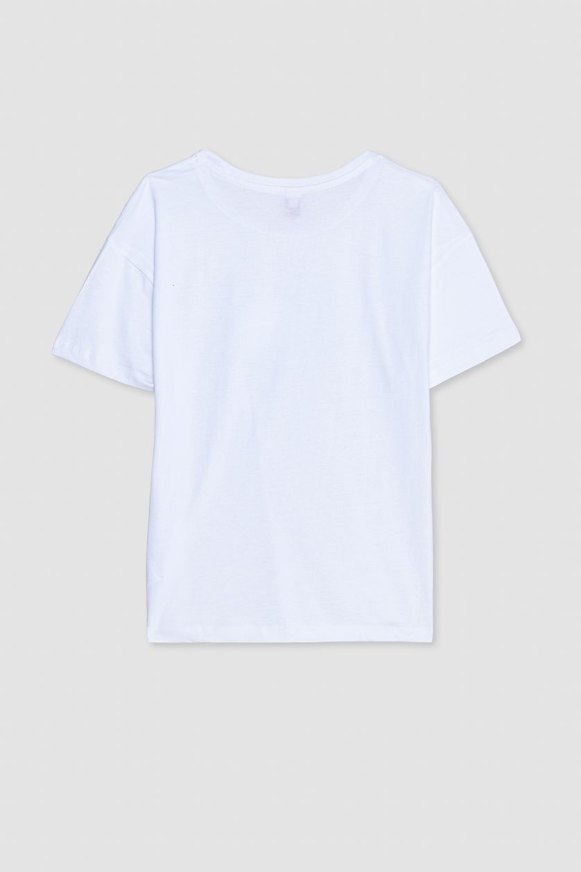 WOMAN Light Green Fall in Love Regular Fit 2 Piece Set