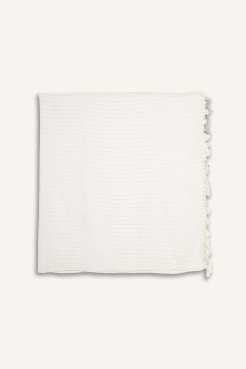 نساء بيج فاتح لباس بحر قطن قصة عادية  من Fall in Love