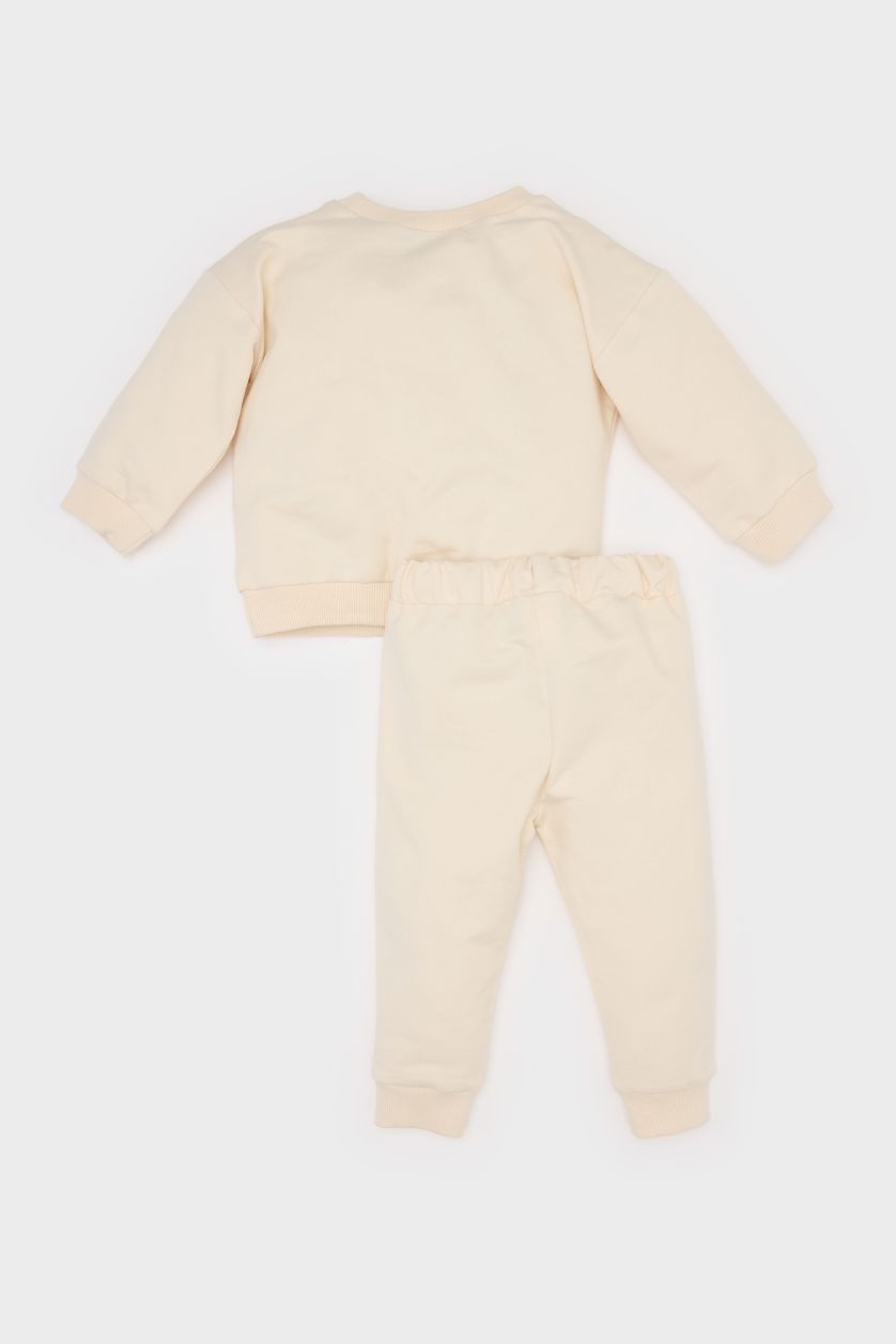 Erkek Bebek Kum Erkek Bebek Disney Lion King 2'li Takım Sweatshirt Beli Lastikli Eşofman Altı