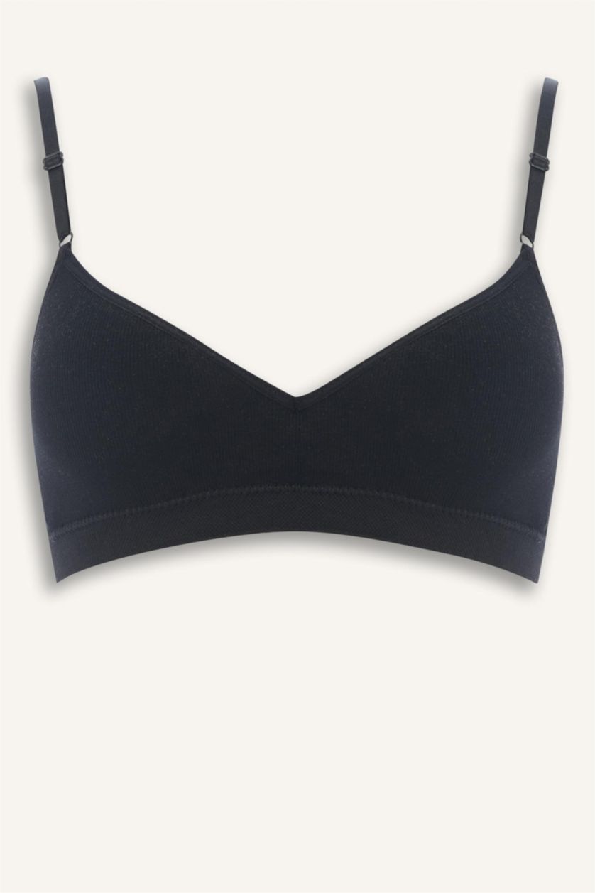 Women Black Fall in Love First Bra