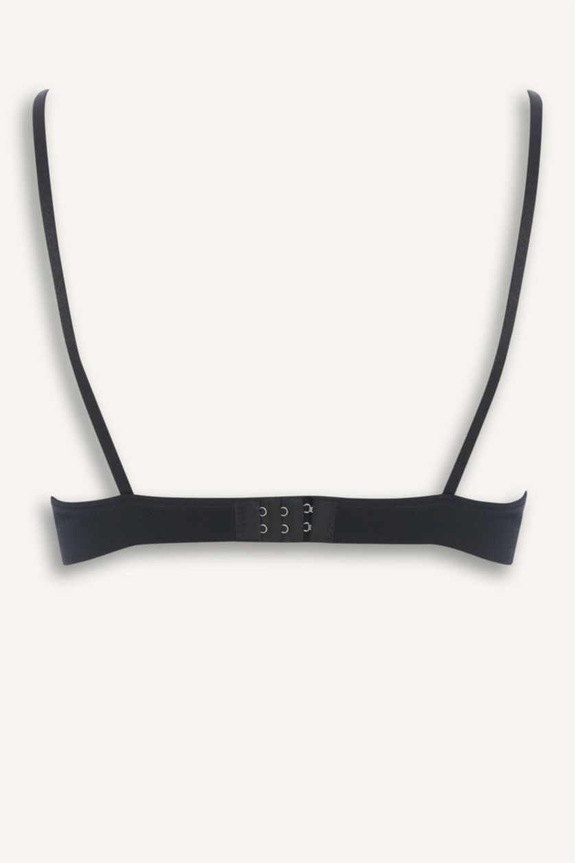 Women Black Fall in Love First Bra