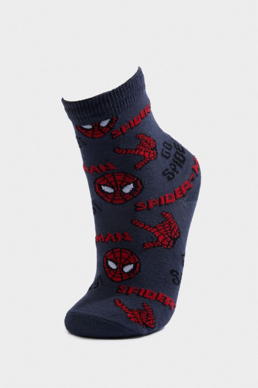 BOYS & TEENS Karma Boy Marvel Spiderman 2 Piece Cotton Long Socks