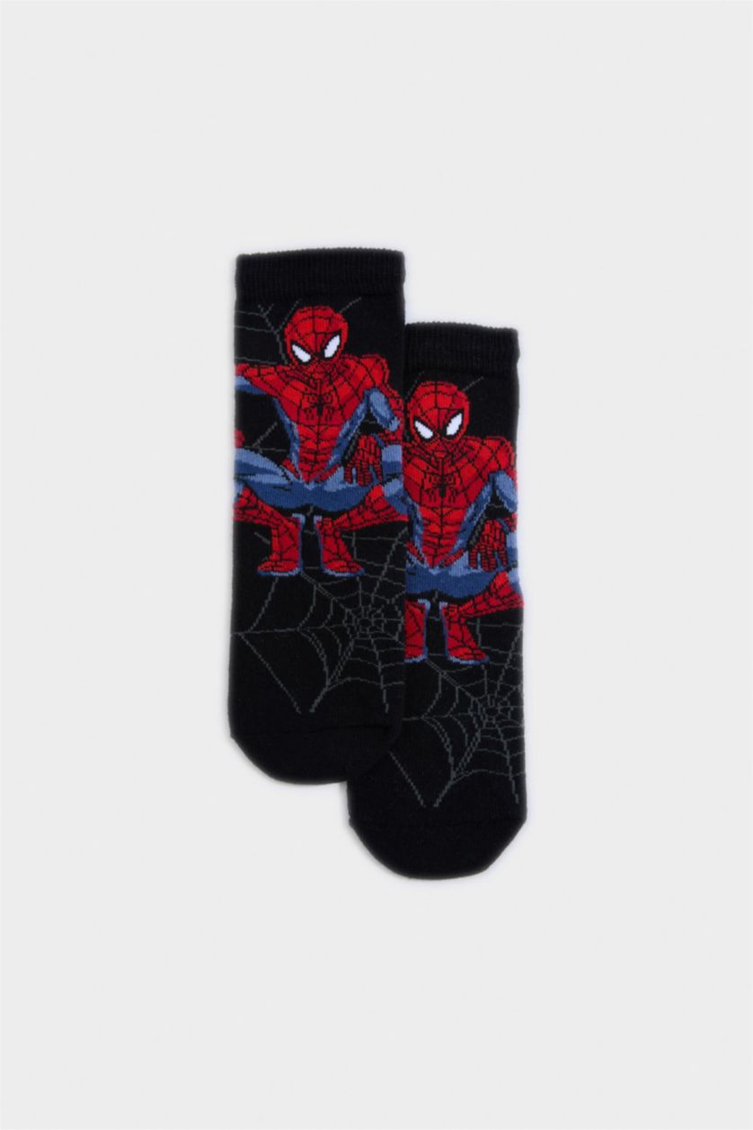 BOYS & TEENS Karma Boy Marvel Spiderman 2 Piece Cotton Long Socks