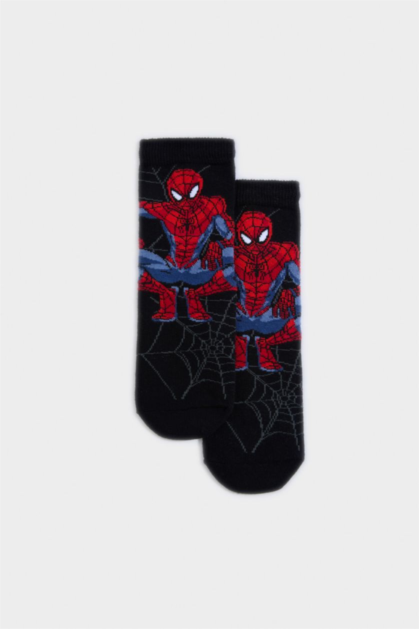 BOYS & TEENS Karma Boy Marvel Spiderman 2 Piece Cotton Long Socks