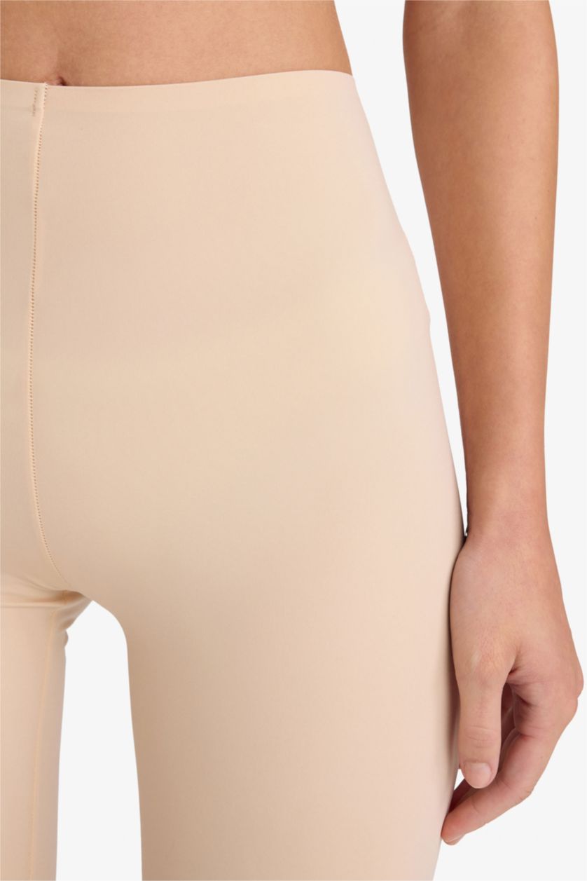 WOMAN Beige Fall in Love Micro Shorts Corset