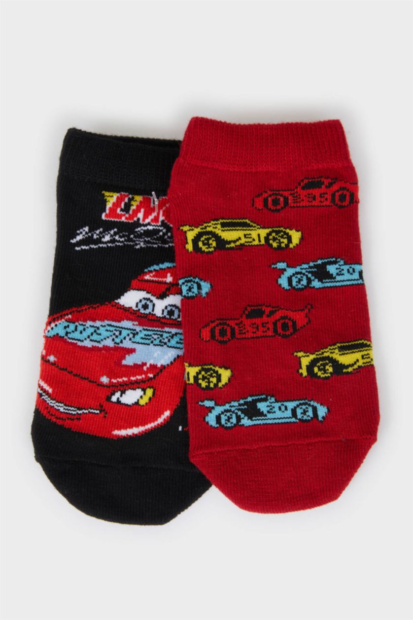 Erkek Çocuk - Genç Erkek Karma Erkek Çocuk Cars 2'li Pamuklu Patik Çorap
