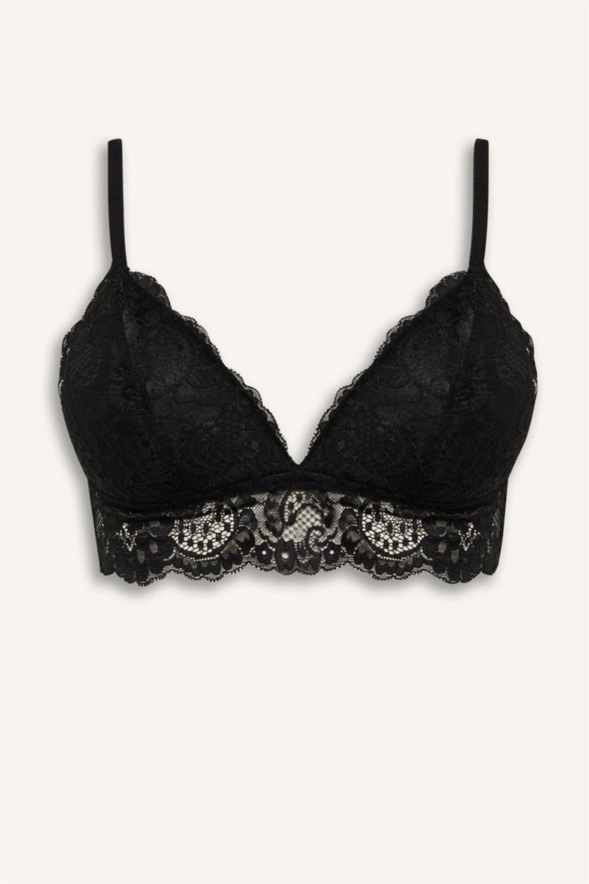 WOMAN Black Fall in Love Full Lace Bra