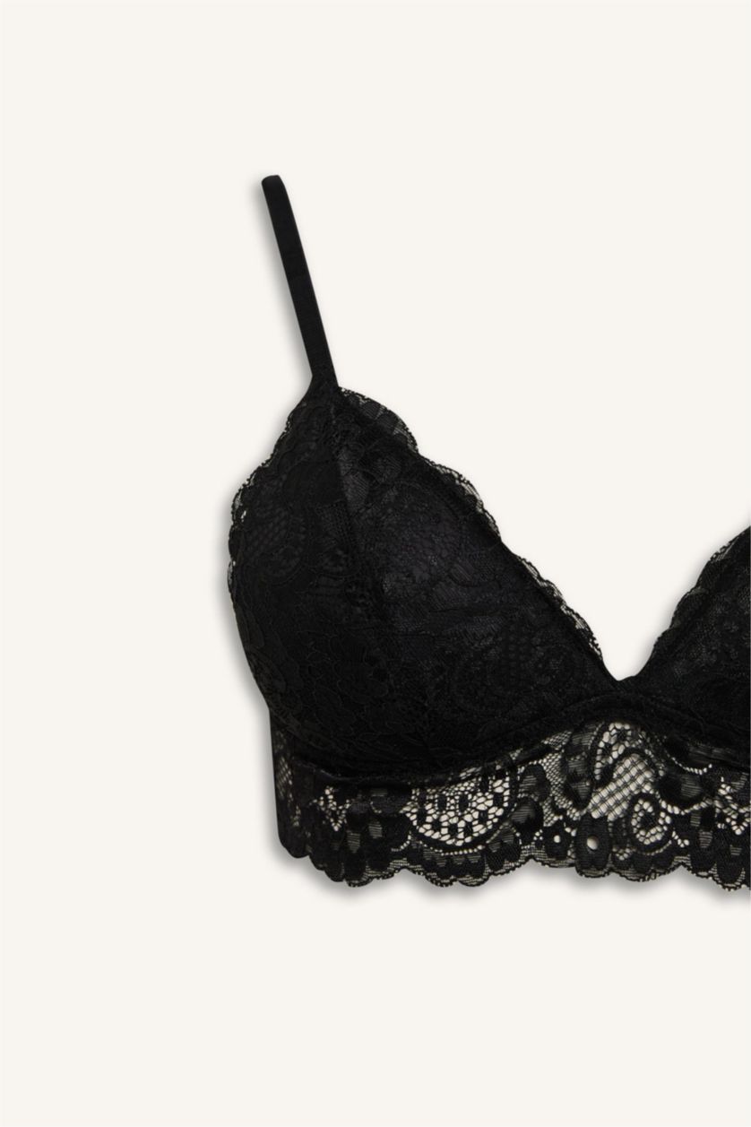 WOMAN Black Fall in Love Full Lace Bra