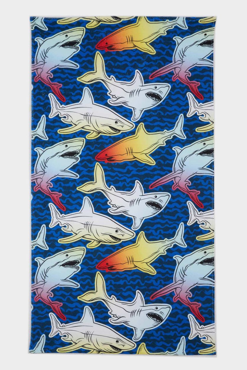 Boys & Teens NAVY Boy Printed Beach Towel