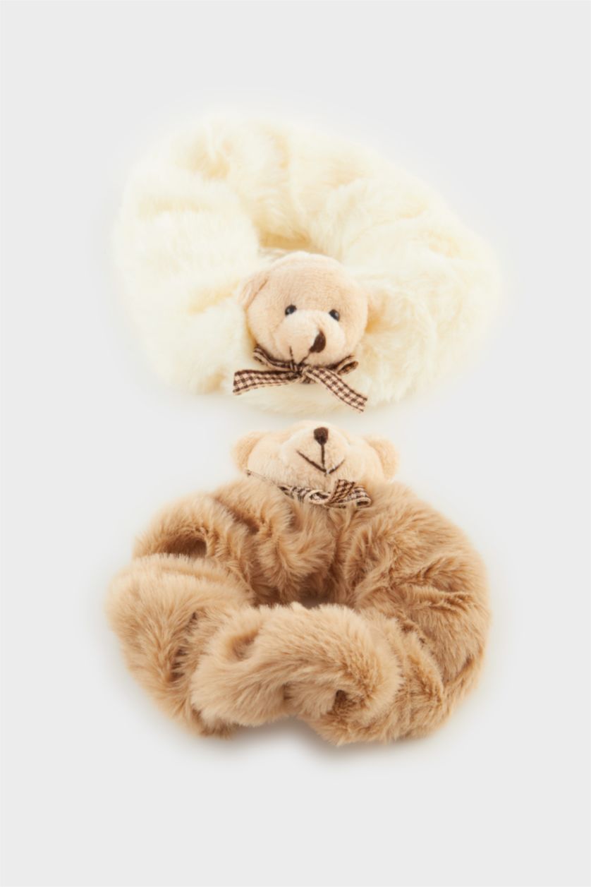 WOMAN Karma Woman Teddy Bear 2 Piece Hair Clips