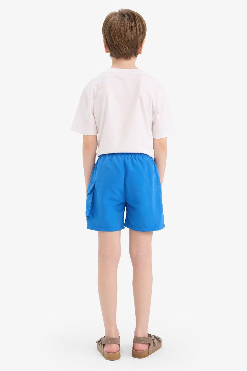 أولادي اللون الملكي شورت بحر اولادي أزرق