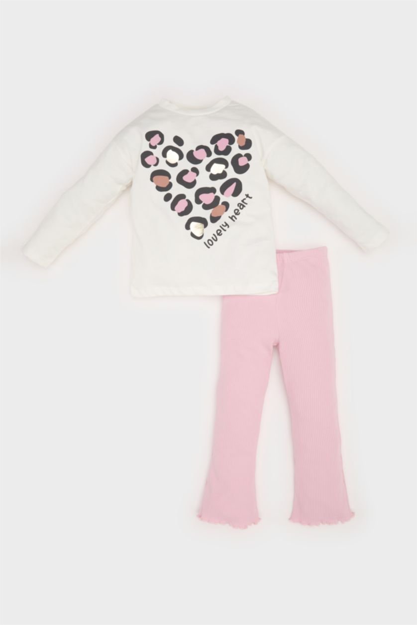 طفلة صغيرة اوف وايت سيت بناتي تايجر - قطعتين