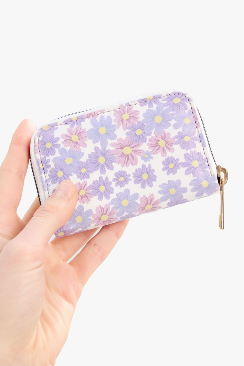 Әйелдерге Сирень Әйелдерге полиуретан монеталарға арналған әмиян