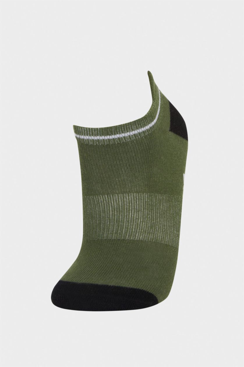 Мальчики и подростки Белый Три пары хлопковых коротких носков для мальчиков