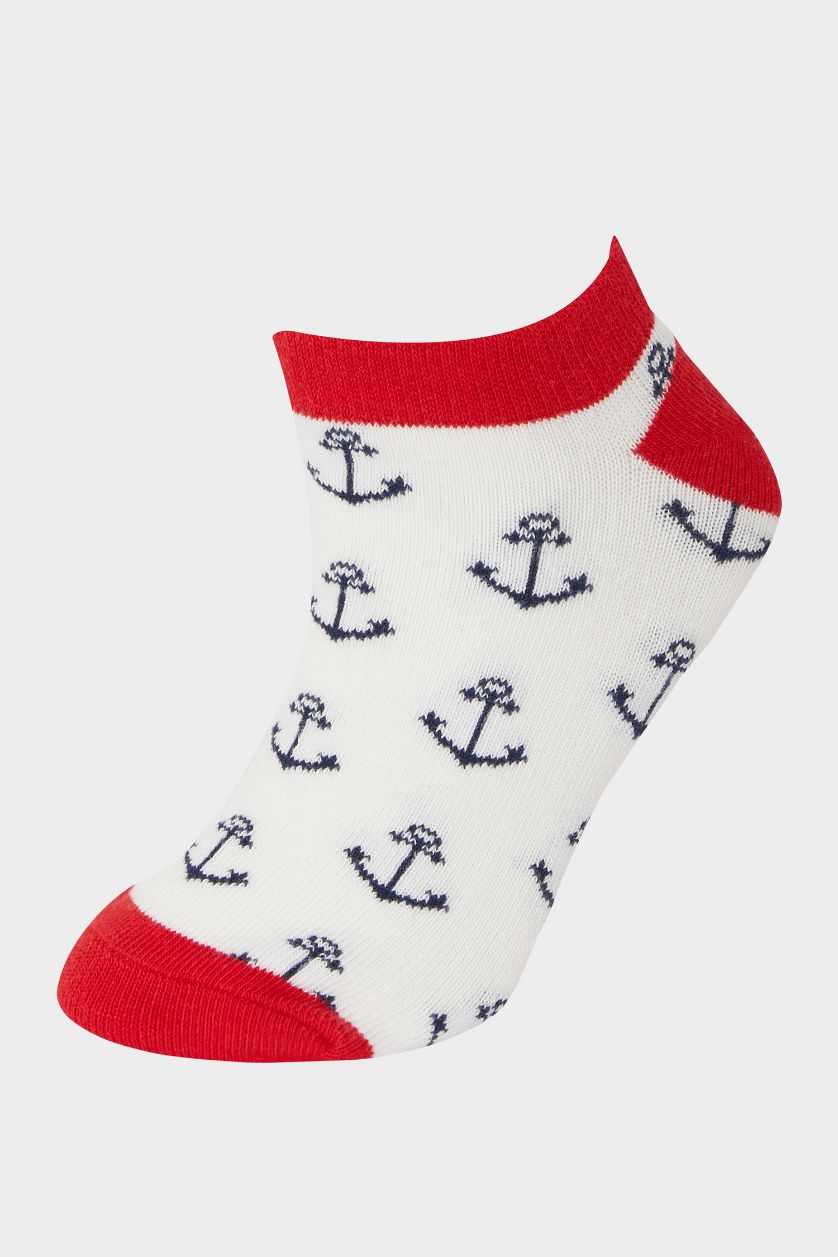 BOYS & TEENS MIXED Boy Printed 5 Piece Short Socks