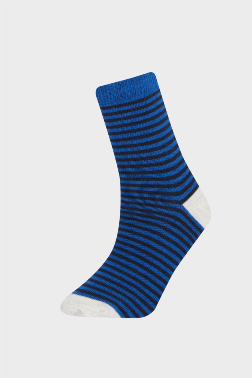 Erkek Çocuk - Genç Erkek Karma Erkek Çocuk 5'li Pamuklu Uzun Çorap