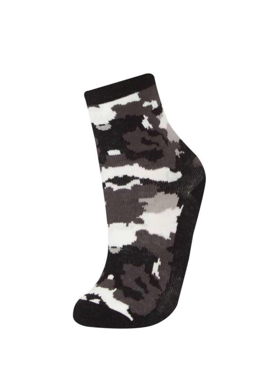 Erkek Çocuk - Genç Erkek Karma Erkek Çocuk 7'li Pamuklu Uzun Çorap