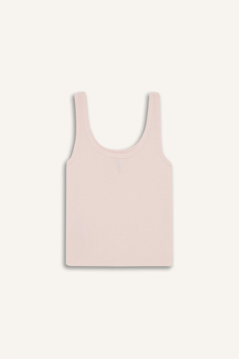 FEMME Rose Clair Coupe slim raccourcie