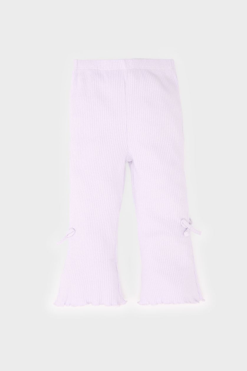 Baby Girl Lilac Baby Girl Flare Leggings