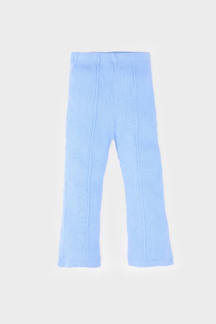 Baby Girl Blue Baby Girl Flare Leggings