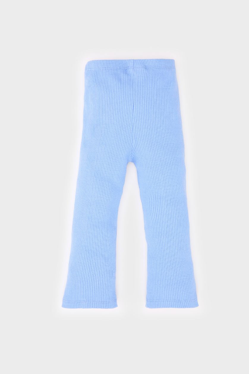 Baby Girl Blue Baby Girl Flare Leggings