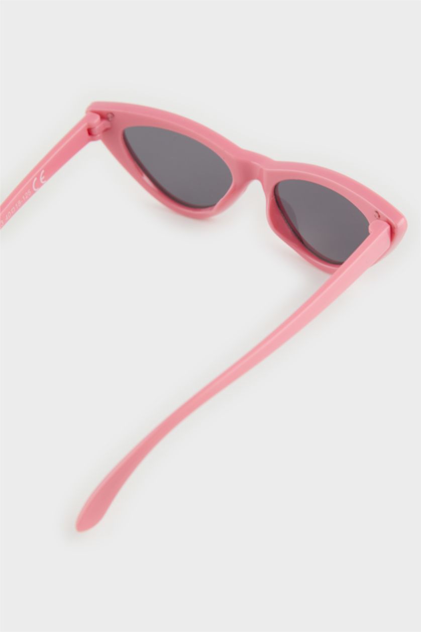 GIRLS & TEENS Pink Girl Cat Eye Sunglasses