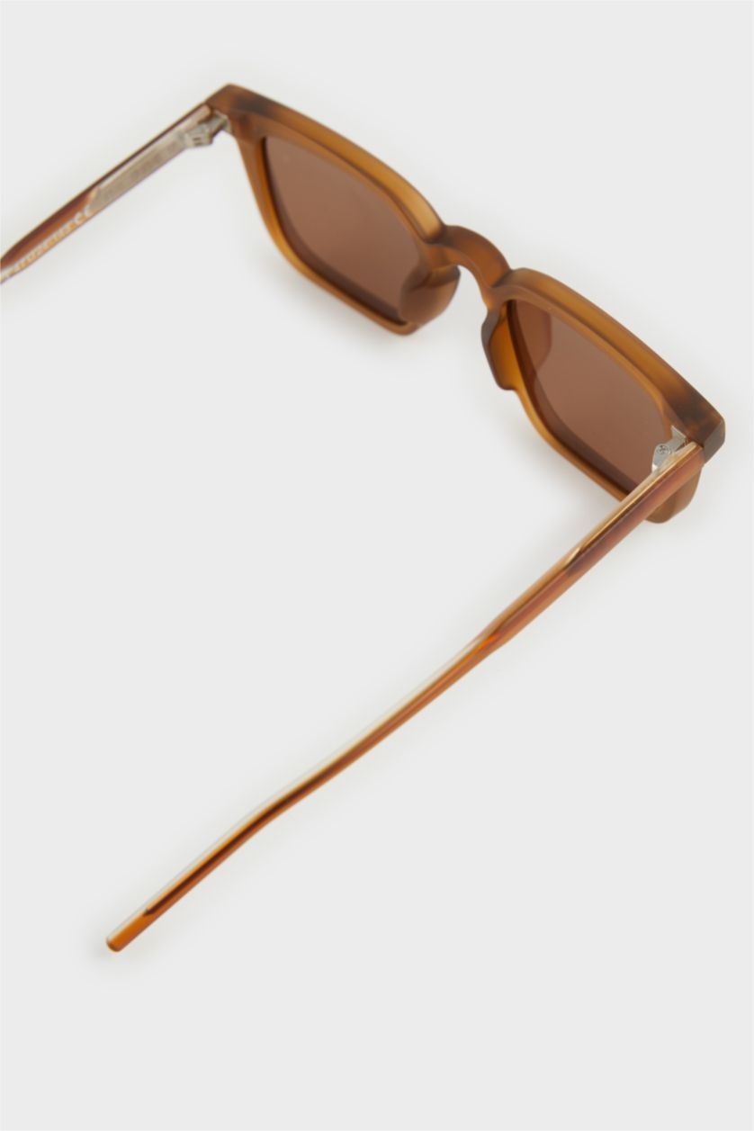 Мужчины Коричневый Солнцезащитные квадратные очки, для мужчин