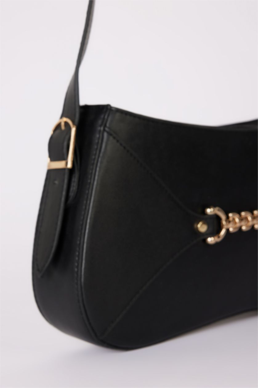 WOMAN Black Woman Shoulder Bag