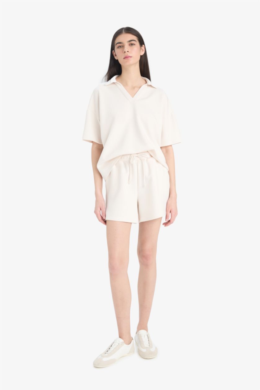 Әйелдерге Сұр Шолақ шалбар