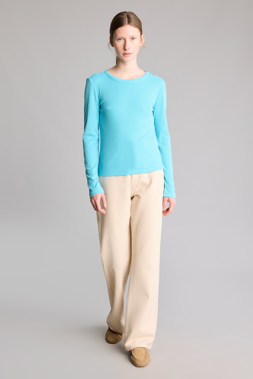 WOMAN Aqua Slim Fit Camisole Long Sleeve T-Shirt