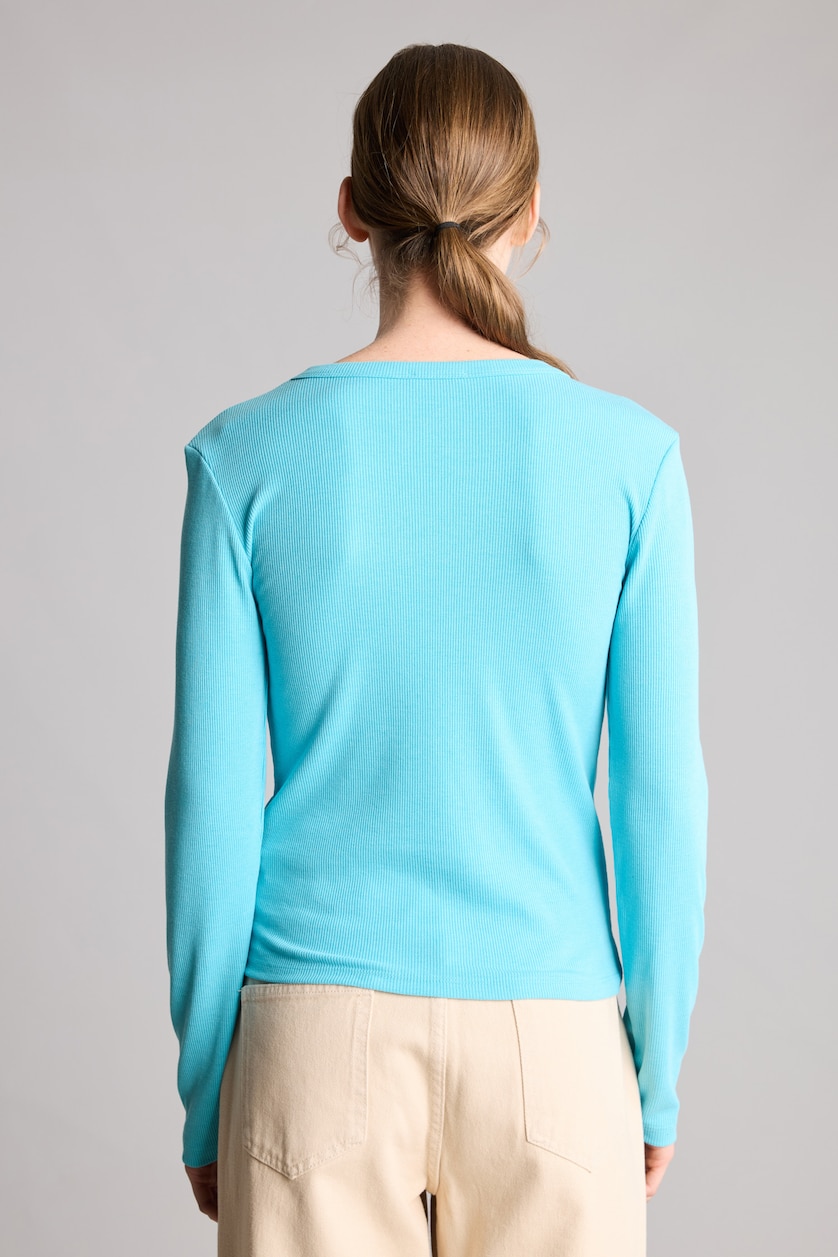 WOMAN Aqua Slim Fit Camisole Long Sleeve T-Shirt