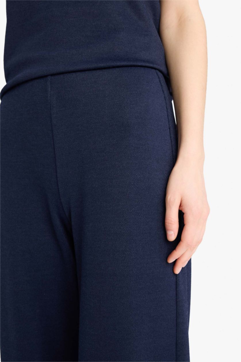 نساء كحلي سروال واسع عادي من بيكة